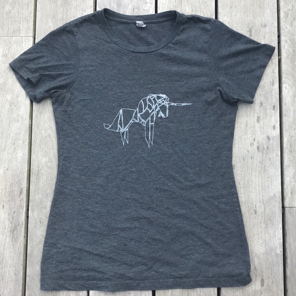 Origami unicorn tee 🦄